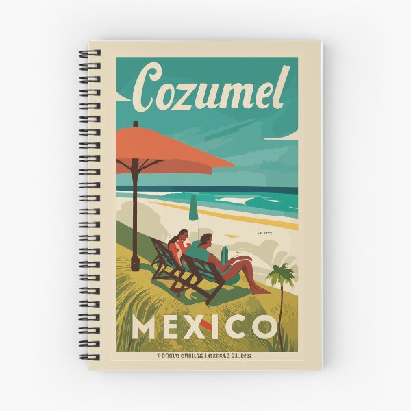 Item preview, A Vintage Travel Art of Cozumel - Mexico  designed and sold by GoodOldVintage.