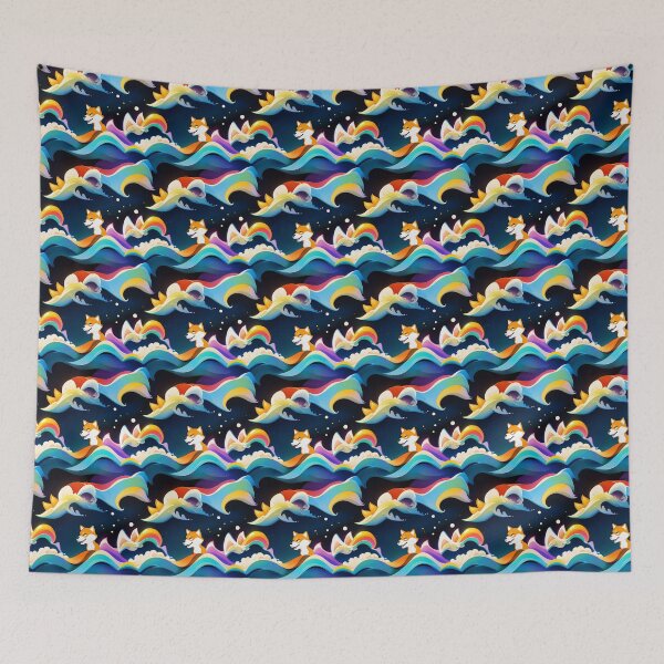Item preview, Shiba Inu Dog Pattern Cosmic designed and sold by givemedogs.