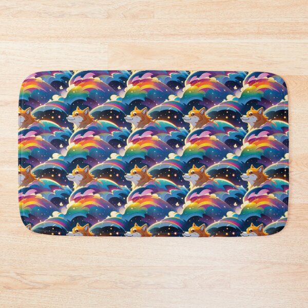 Item preview, Shiba Inu Dog Pattern Rainbow designed and sold by givemedogs.