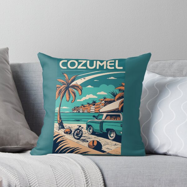 Item preview, A Vintage Travel Art of Cozumel - Mexico  designed and sold by GoodOldVintage.