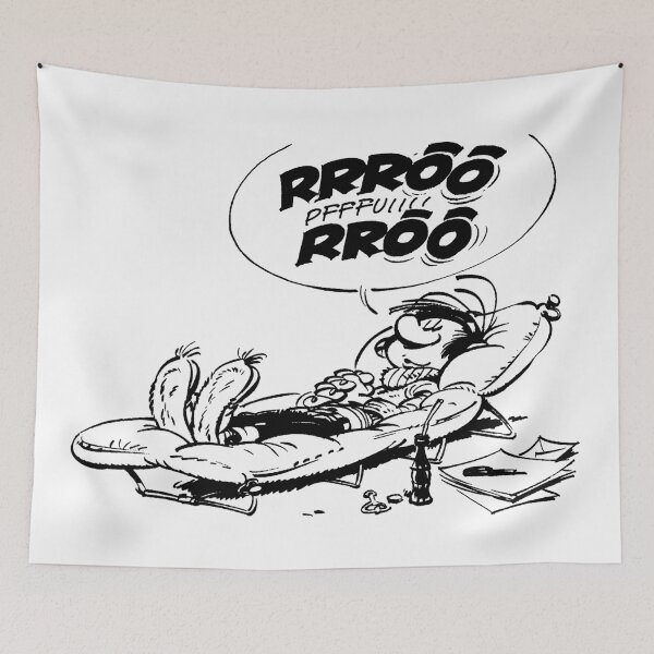 Item preview, Gaston sleeping designed and sold by BrigitteCooper.