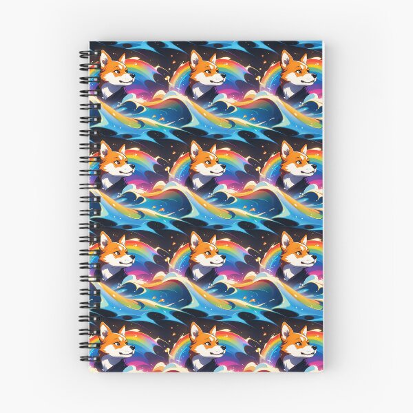 Item preview, Shiba Inu Dog Pattern Rainbow Dream Love designed and sold by givemedogs.