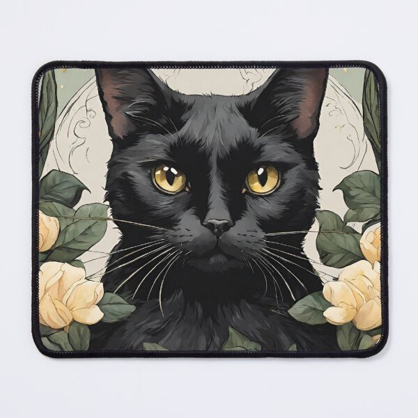 Item preview, Seraphina Black Cat  designed and sold by BlackCatGeneral.