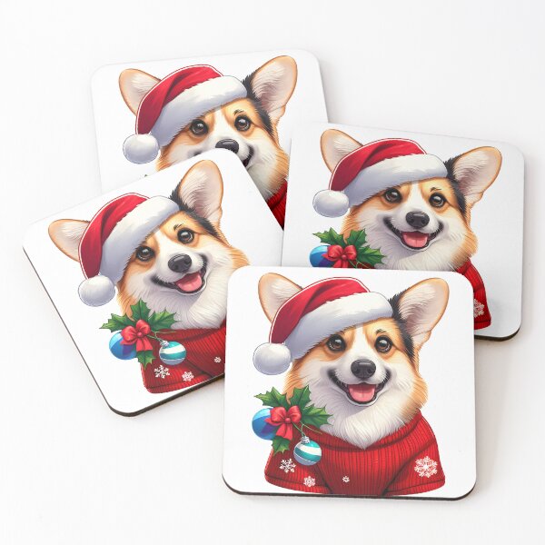 Item preview, Corgi Cheer: Realistic Holiday Elegance designed and sold by EpicPaws.