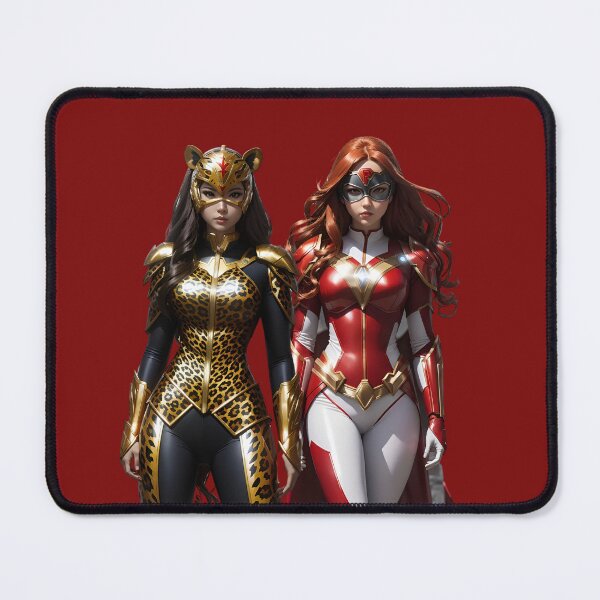 Item preview, Cat super masked heroine girls urban style youth fashion  designed and sold by Carlos Gudino.