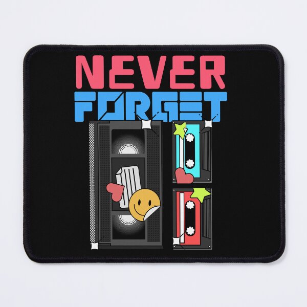 Item preview, Never Forget Cassette Retro Vintage 60s 70s 80s 90s designed and sold by StudioTVDinners.