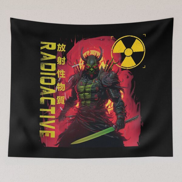 Item preview, Radioactive Oni Warrior designed and sold by Edgeofnowhere.