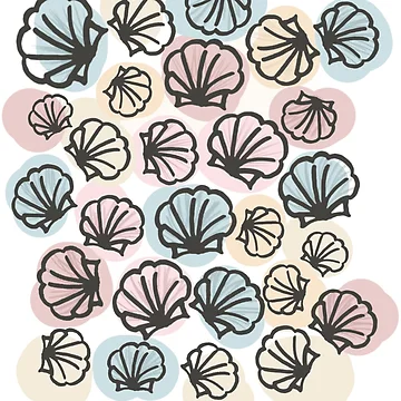 Artwork thumbnail, shells pattern by lotsofheart