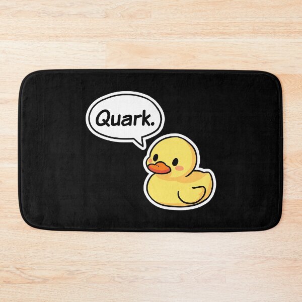 Item preview, Quark Subatomic Duck, cute funny physics designed and sold by TalesOfScience.