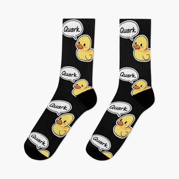Item preview, Quark Subatomic Duck, cute funny physics designed and sold by TalesOfScience.