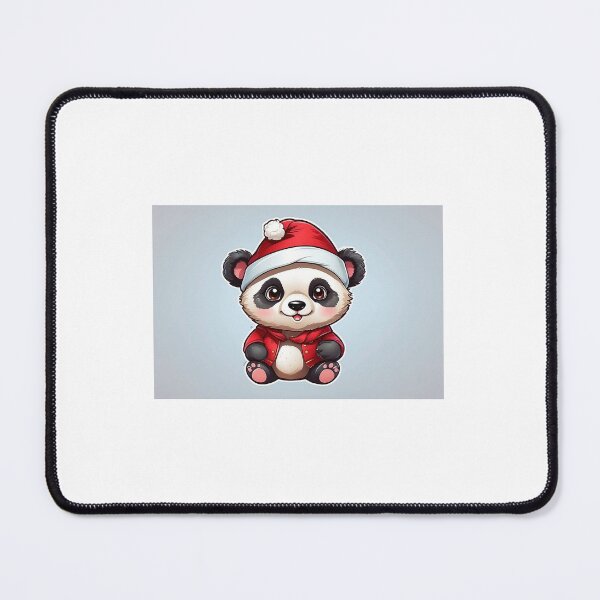 Item preview, Cute Panda Xmas Sticker designed and sold by RevolveData.