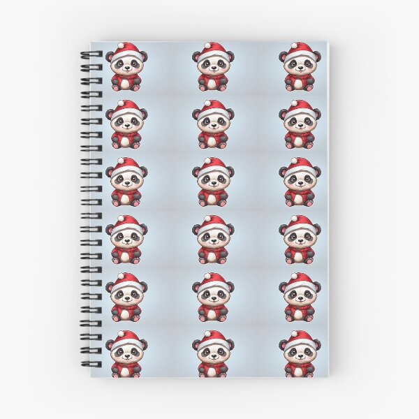 Item preview, Cute Panda Xmas Sticker designed and sold by RevolveData.