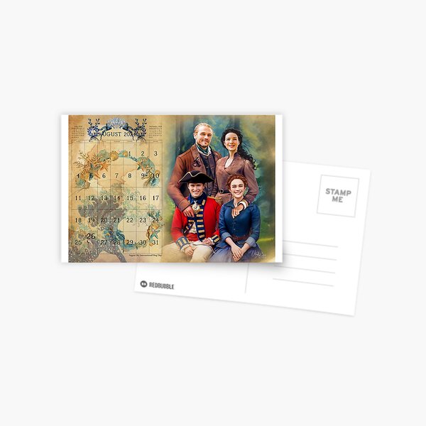 Item preview, Calendar 2024 August designed and sold by Vera-Adxer.