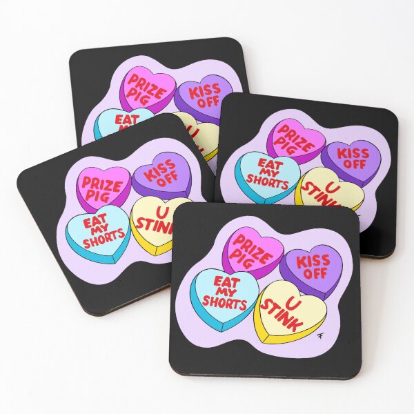 Item preview, Candy Hearts - Background  designed and sold by The Abysmall.
