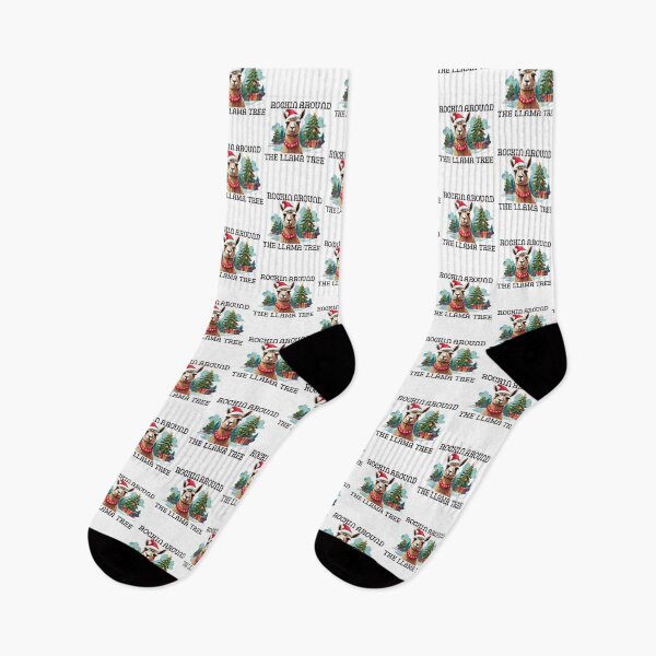 Item preview, Rockin Around The Llama Tree Festive Christmas  designed and sold by TugForkFinds.