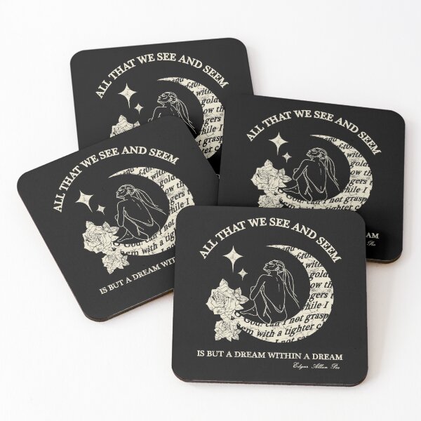 Item preview, Poe's quote "A dream within a dream" designed and sold by PoeticTheory.