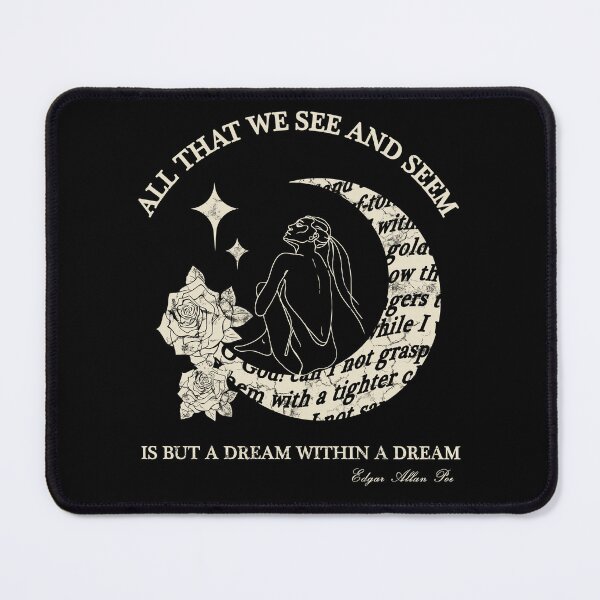 Item preview, Poe's quote "A dream within a dream" designed and sold by PoeticTheory.