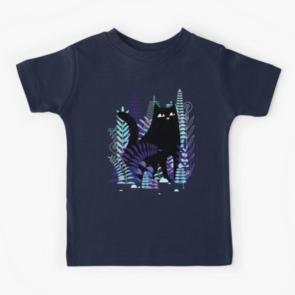 The Ferns (Black Cat Version) Kids T-Shirt