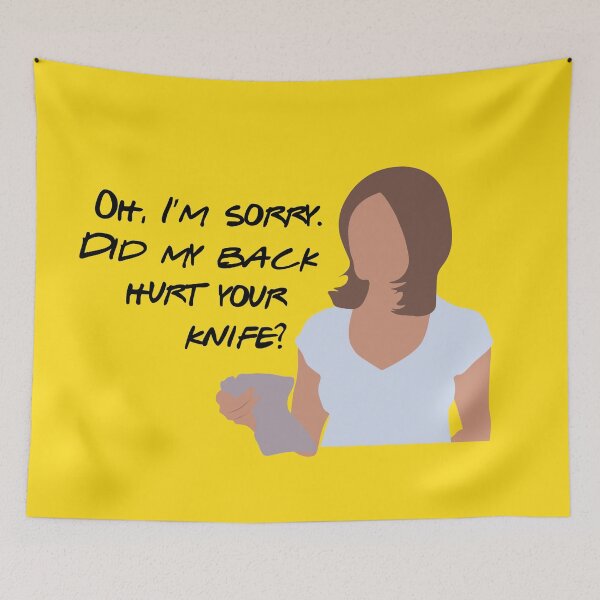 Item preview, Oh, I'm sorry. Did my back hurt your knife? designed and sold by calliew1217.