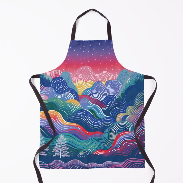 Item preview, Pink Indigo Mountains designed and sold by EnchantArtCo.