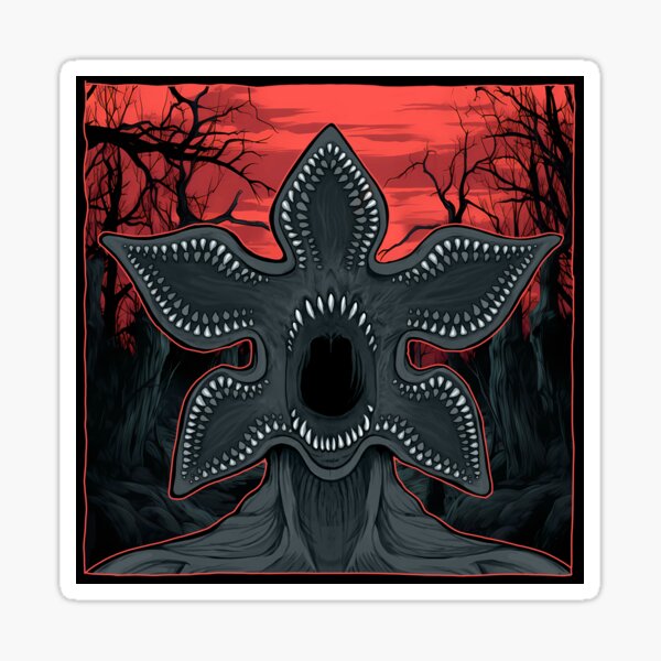 Item preview, Stranger Things Demogorgon designed and sold by wingedwolf94.