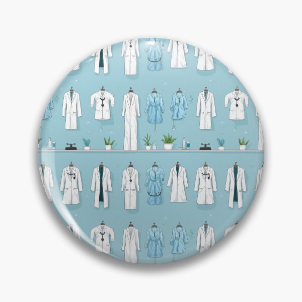 Item preview, A cute pattern of lab coats.  designed and sold by culturefull.