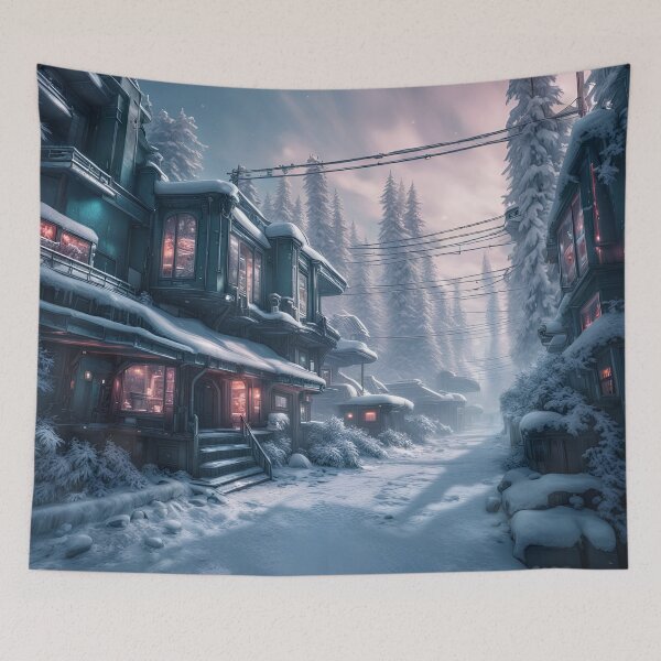 Item preview, Cyberpunk Christmas designed and sold by Mr-Saxon.