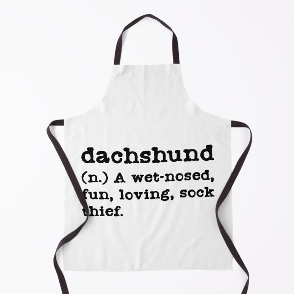 Item preview, Dachshund Definition - A Sock Thief - Sausage Dog designed and sold by Hic21.