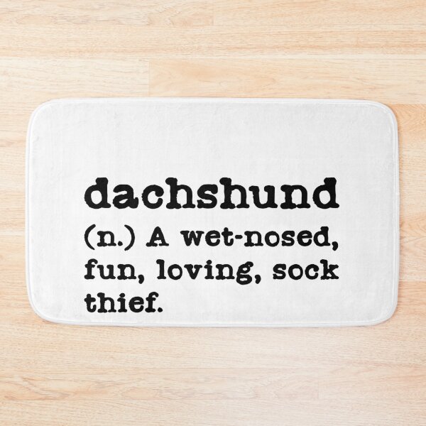 Item preview, Dachshund Definition - A Sock Thief - Sausage Dog designed and sold by Hic21.