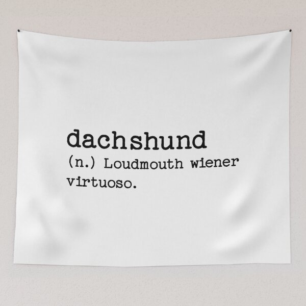 Item preview, Dachshund Definition - A Sock Thief - Wienerdog designed and sold by Hic21.