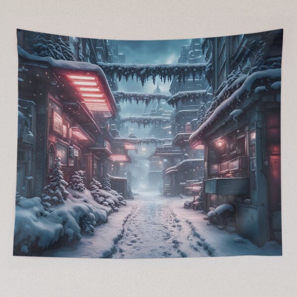Item preview, Cyberpunk Christmas designed and sold by Mr-Saxon.