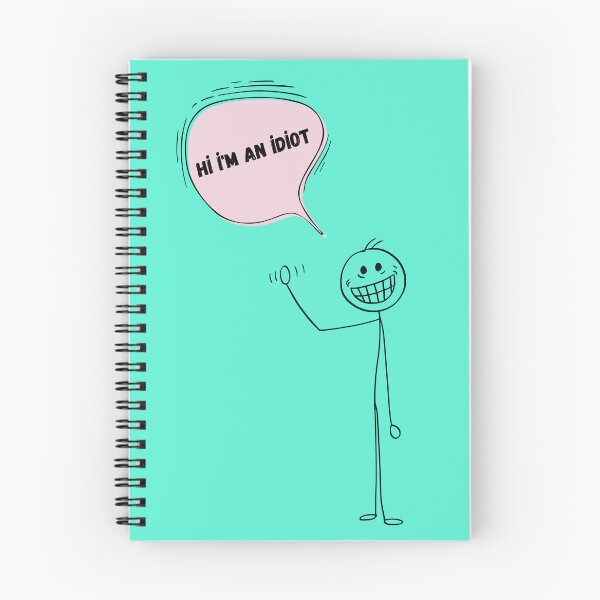 Item preview, idiot stickman designed and sold by bahiko.