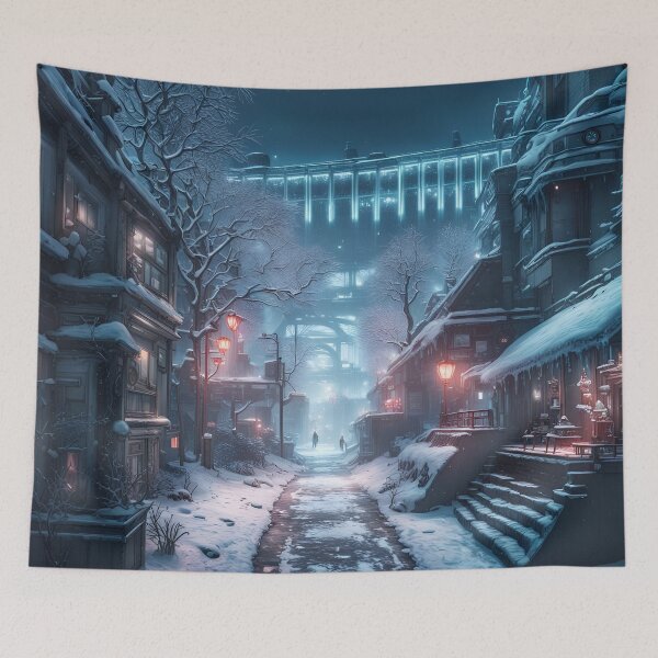 Item preview, Cyberpunk Christmas designed and sold by Mr-Saxon.