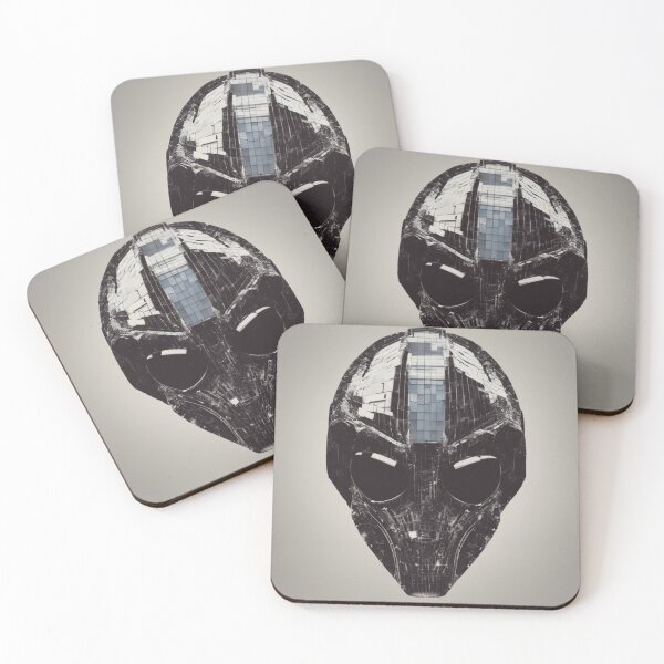 Item preview, Alien Mask in a Cyberpunk World designed and sold by Rafal Saluszewski.