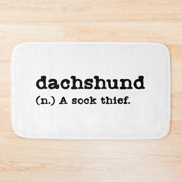 Item preview, Dachshund Definition - A Sock Thief - Wiener Dog designed and sold by Hic21.