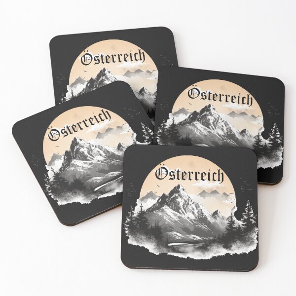 Item preview, Austria with landscape for proud Austrians designed and sold by Andrea-Design.