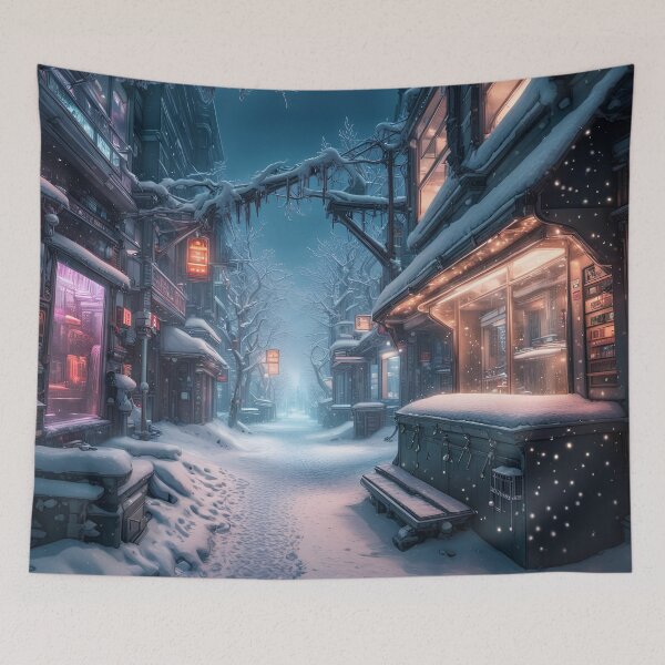 Item preview, Cyberpunk Christmas designed and sold by Mr-Saxon.