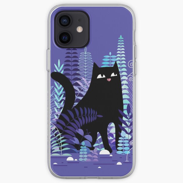 The Ferns (Black Cat Version) iPhone Soft Case