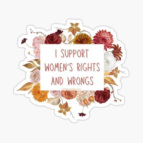 Vista previa del artículo con la obra «Cita de apoyo feminista divertida y atrevida», diseñado y vendido por CandaceCynthia.