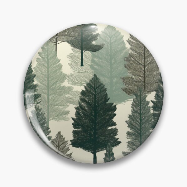 Artikelvorschau, Pine Tree Pattern entworfen und verkauft von Midnight Garden.