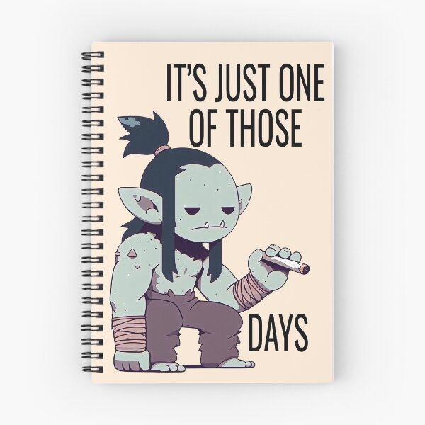 Item preview, Orc Having a Rough Day designed and sold by bryan7474.
