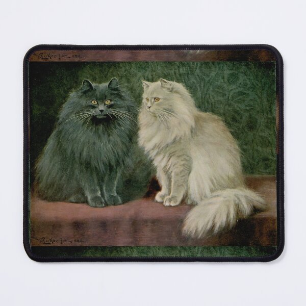 Item preview, Blue And Cream Persian Cats Vintage Cat Illustrations  designed and sold by chrisbagel.