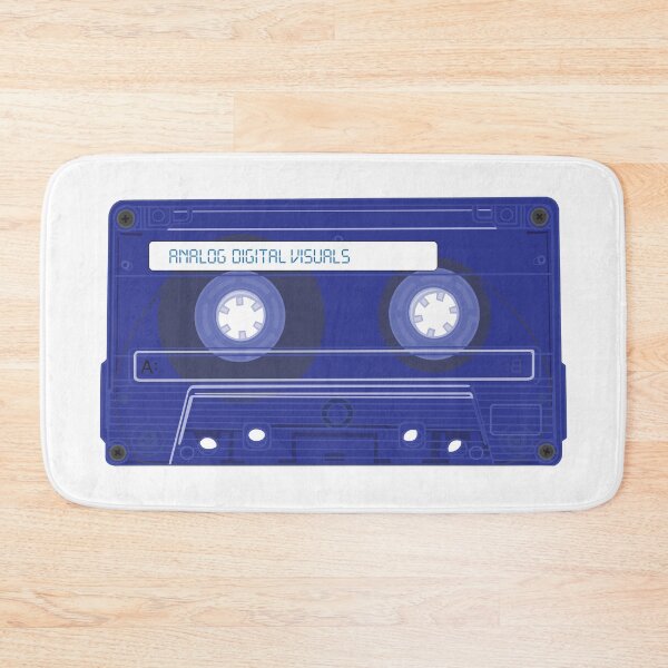 Item preview, Cassette Tape Graphic Tee – Mixtape Era Y2K Streetwear (Cosmic Cobalt Colorway) Analog / Music T-Shirt designed and sold by analogdigitalvz.