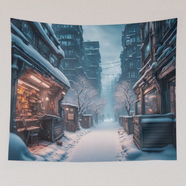 Item preview, Cyberpunk Christmas designed and sold by Mr-Saxon.