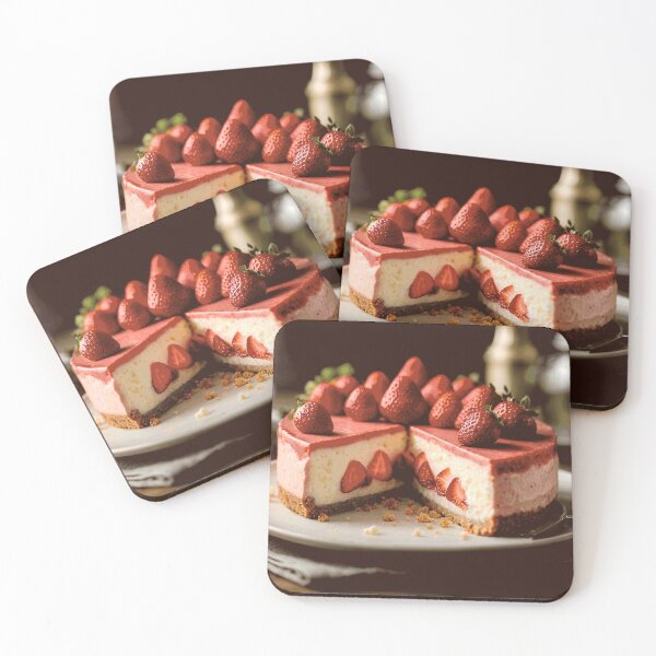 Item preview, Strawberry cheesecake designed and sold by ArtfullMinds.