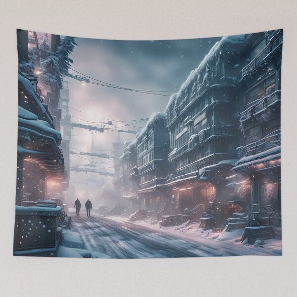 Item preview, Cyberpunk Christmas designed and sold by Mr-Saxon.
