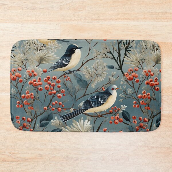 Item preview, Chickadees Winter Print designed and sold by Deepestblue.