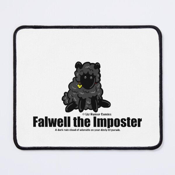 Item preview, Falwell the Imposter designed and sold by LizHumorComics.