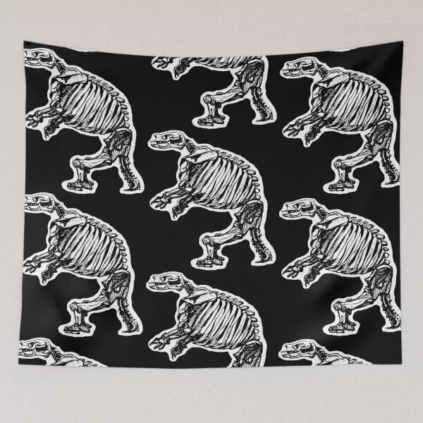 Item preview, Giant ground sloth skeleton designed and sold by stasia-ch.