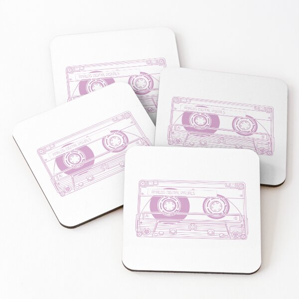 Item preview, Cassette Tape (Pastel Violet Lines) Analog / Music designed and sold by analogdigitalvz.